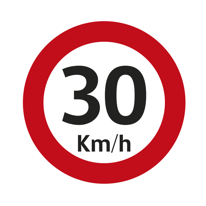 Velocidad Máxima 30 Km RR-1a