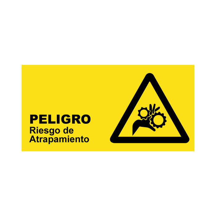 Peligro Riesgo De Atrapamiento-AP10