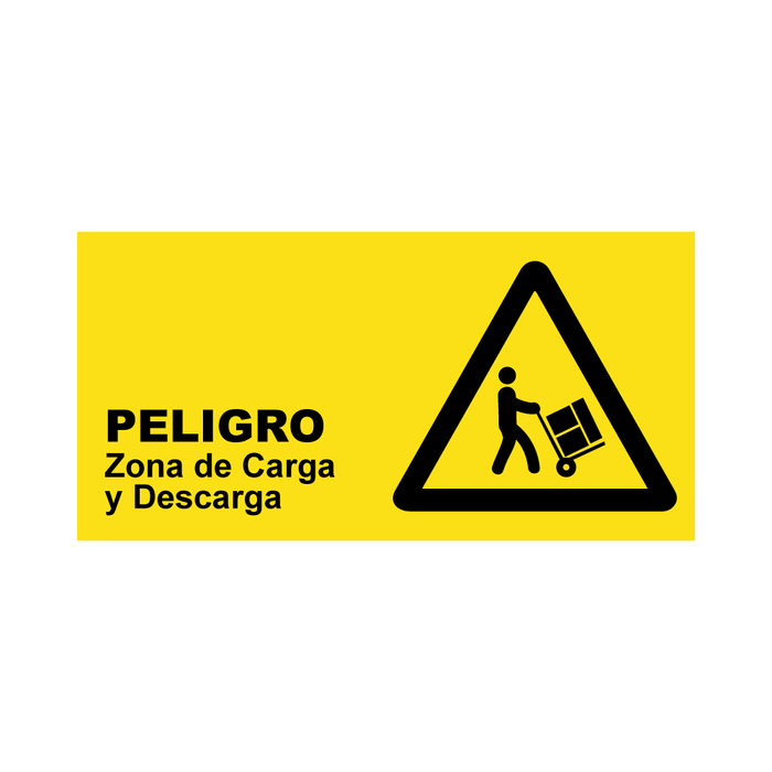 Peligro Zona De Carga Y Descarga AP-14
