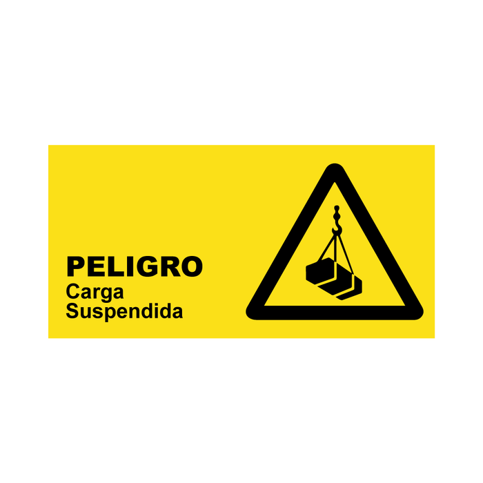 Peligro Carga Suspendida AP-07