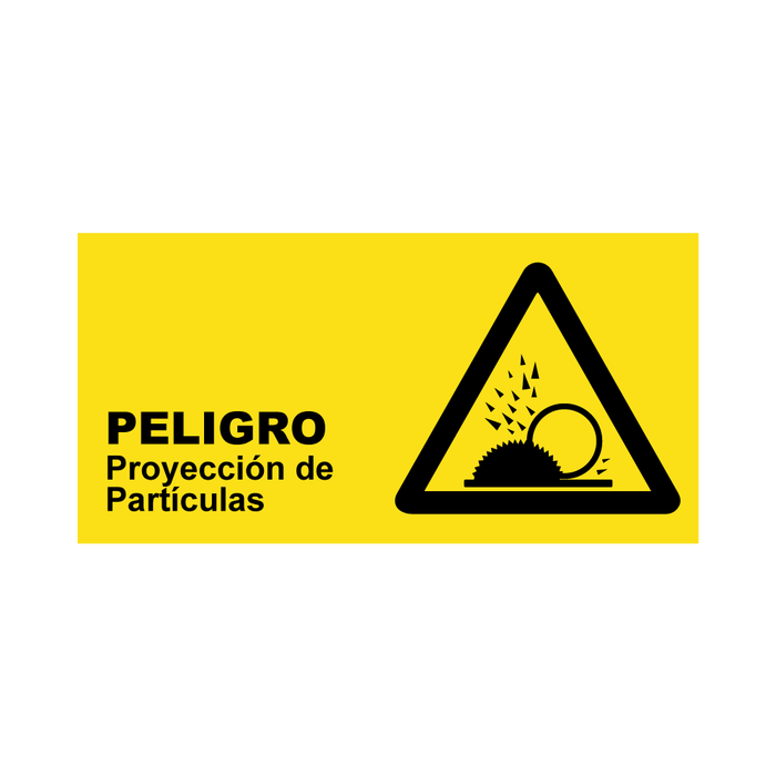 Peligro Proyección De Particulas AP-09