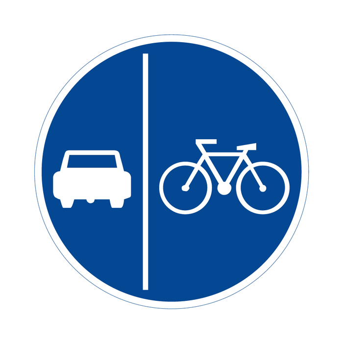 Superficie Segregada Motorizados Biciclos RO13-b