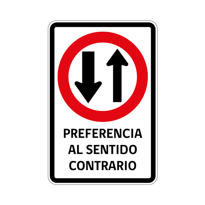 Preferencia Al Sentido Contrario RO-4