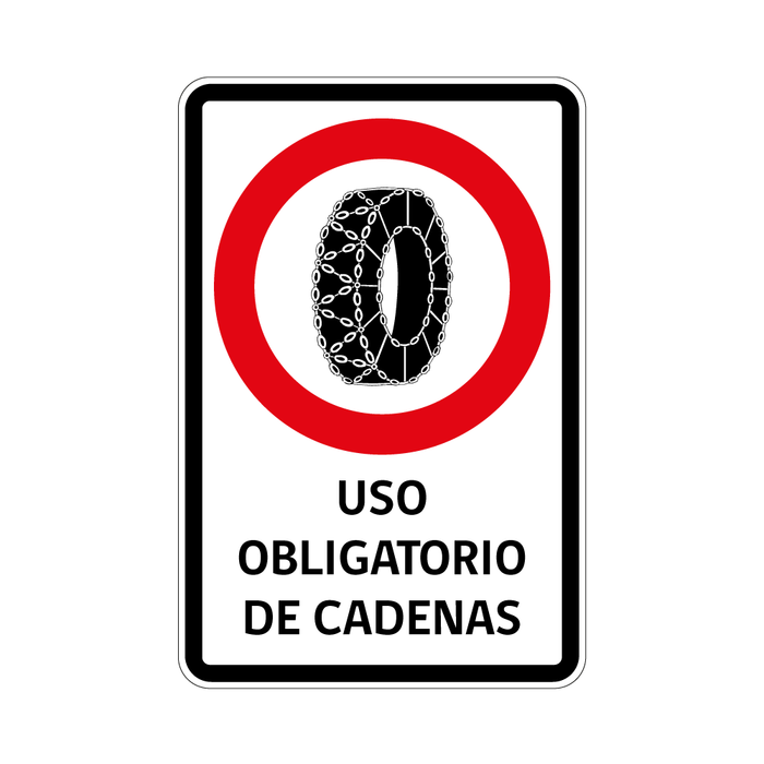 Uso Obligatorio De Cadenas RO-8