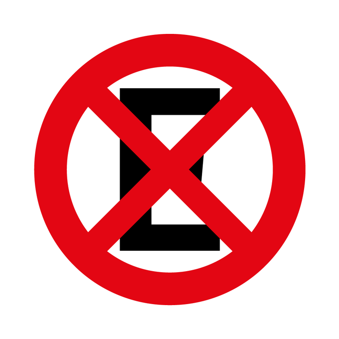 Prohibido Estacionar Y Detenerse RPO-15
