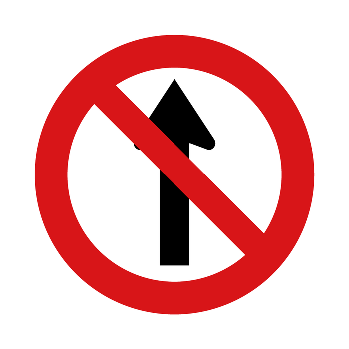 No Entrar RPO-1