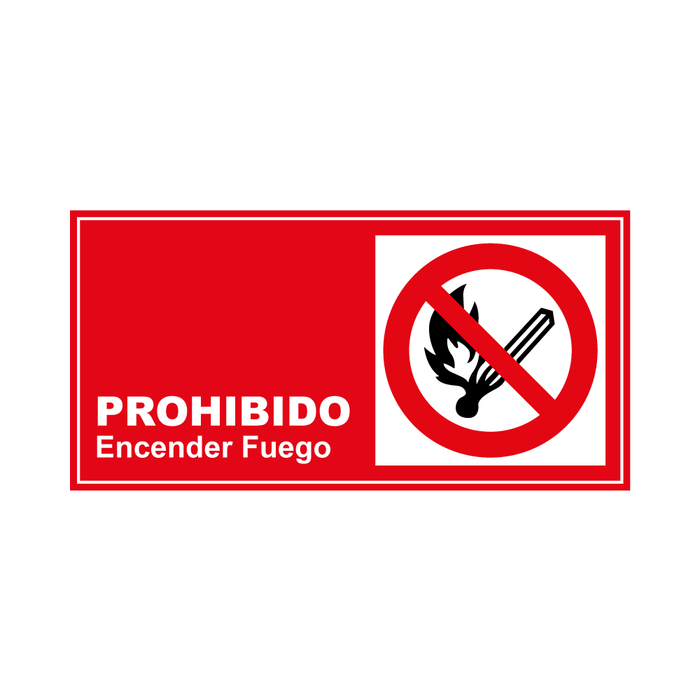 Prohibido Encender Fuego SCI-07