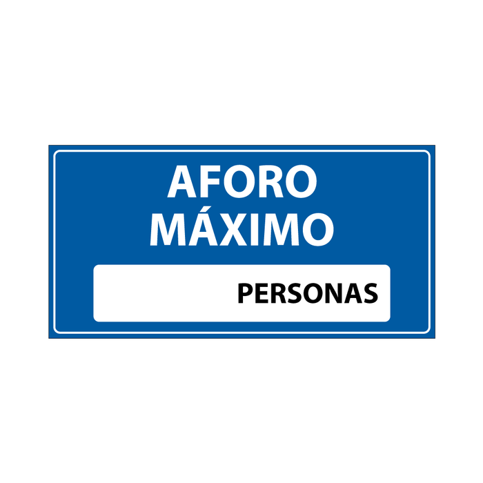 Aforo Máximo SH-01