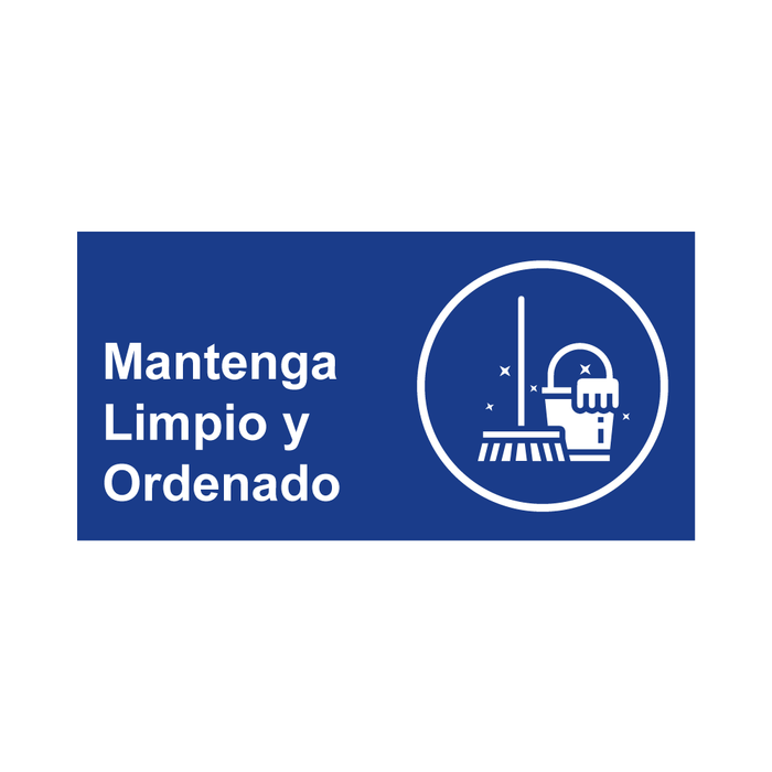 Mantenga Limpio Y Ordenado SO-12