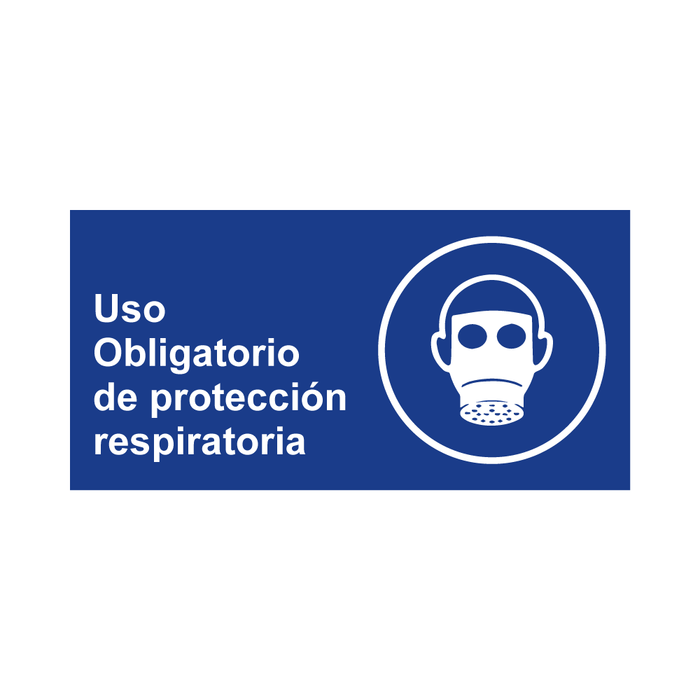 Uso Obligatorio De Protección Respiratoria SO-25