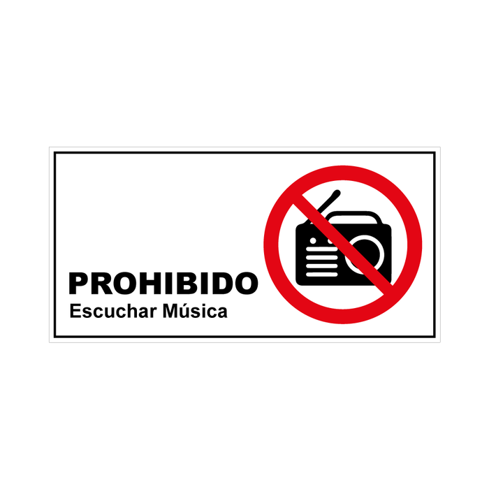 Prohibido Escuchar Musica SP-12