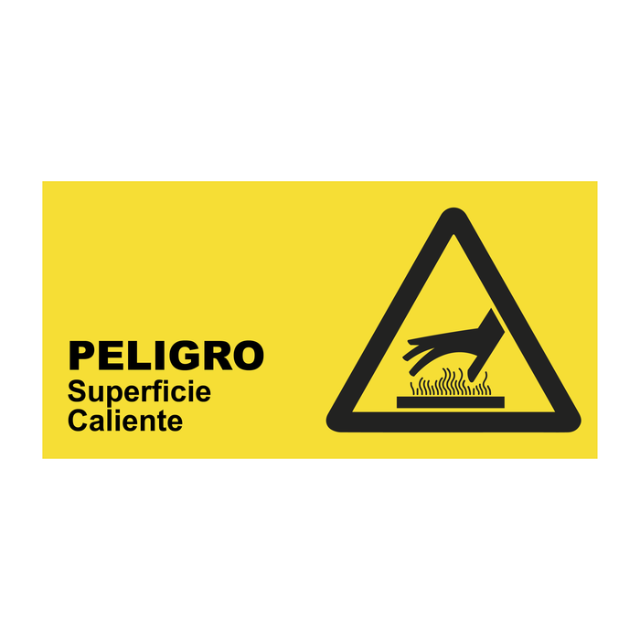 Peligro Superficie Caliente AP-28