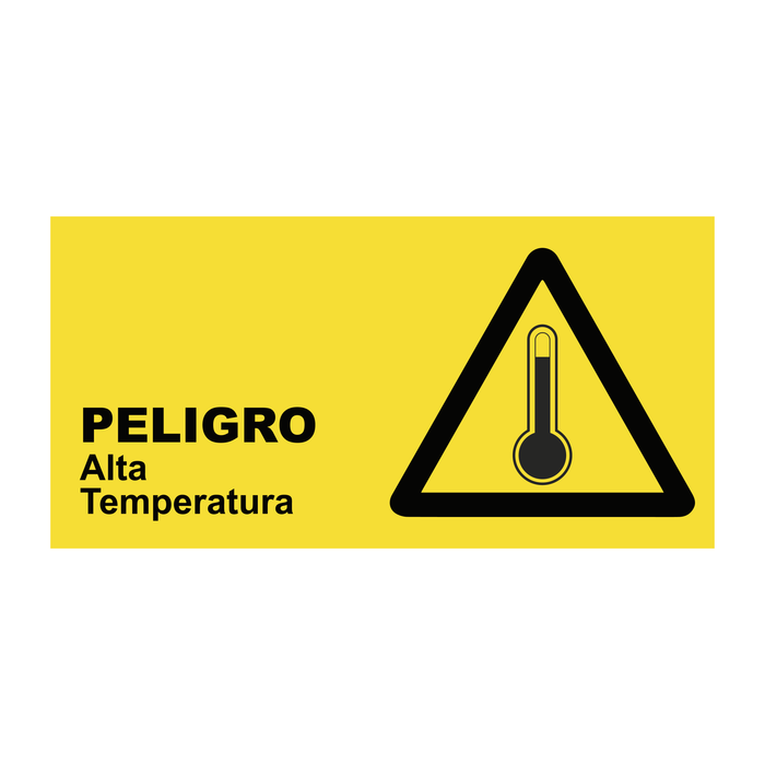 Peligro AltaTemperatura AP-30