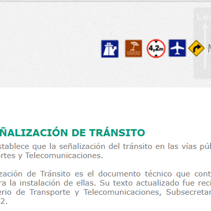Señales verticales: lo que debes saber según el Manual de Señalización de Tránsito en Chile