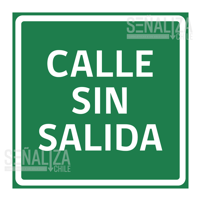 CALLE SIN SALIDA CCS-1