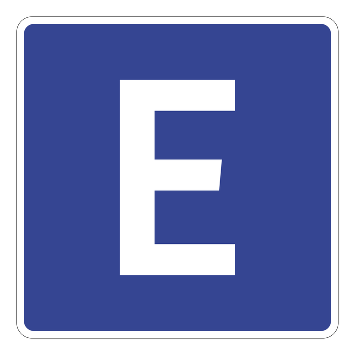 Estacionamiento "E" AZUL