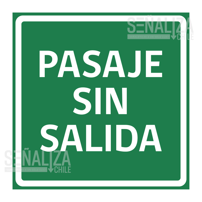 PASAJE SIN SALIDA PSS-1