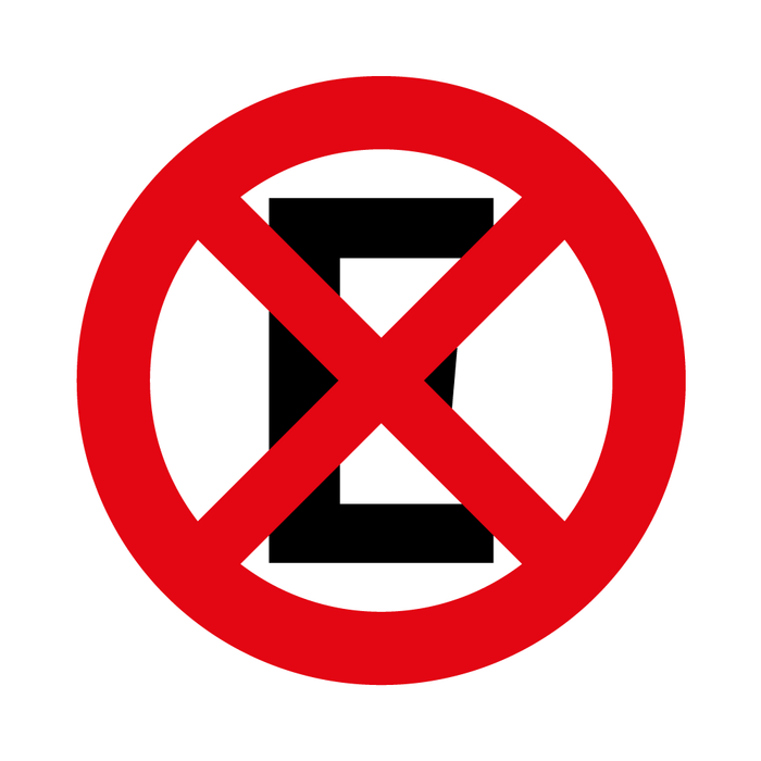 Prohibido Estacionar Y Detenerse-Rpo-15