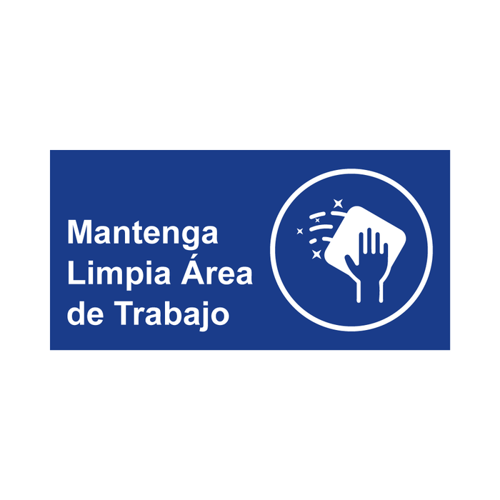 Mantenga Área Limpia De Trabajo SO-10