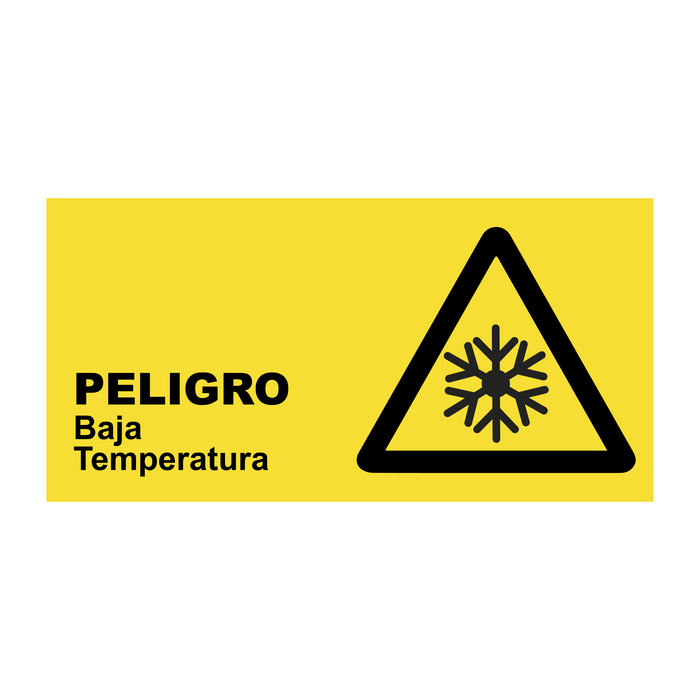 Peligro Baja Temperatura AP-20