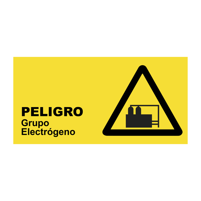 Peligro Grupo Electrógeno AP-29