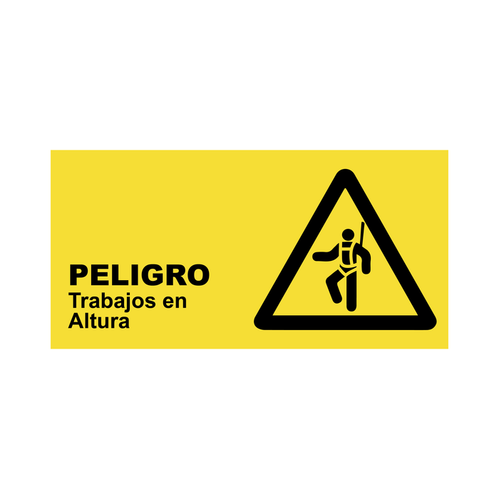 Peligro Trabajos en altura AP-33