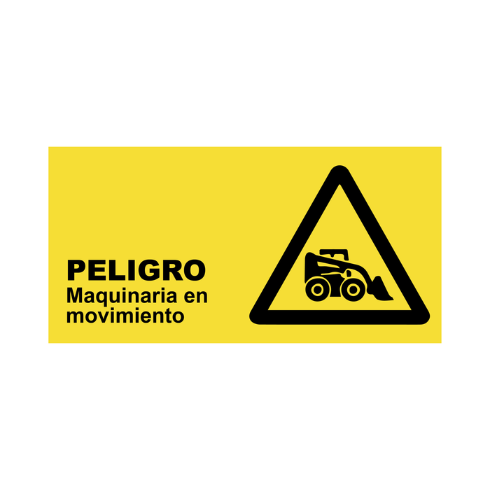 Peligro Maquinaria en Movimiento AP-34