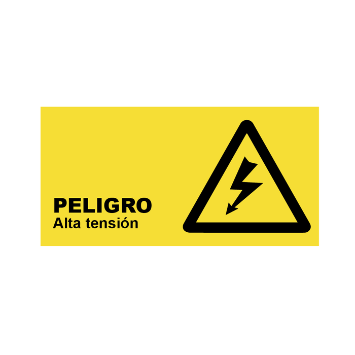 Peligro Alta tensión AP-35