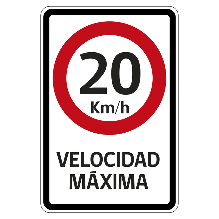 VELOCIDAD MÁXIMA 20KM - RR-1c