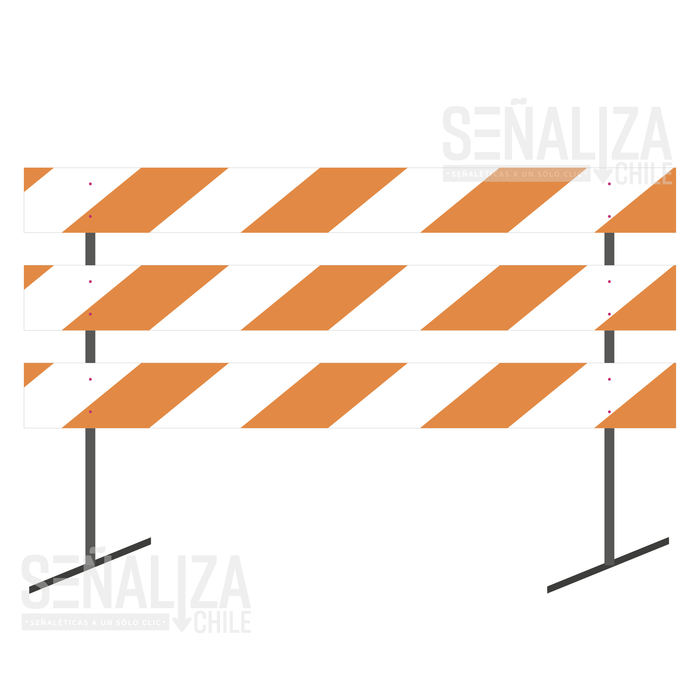 BARRERA TIPO III - 3 PLACAS